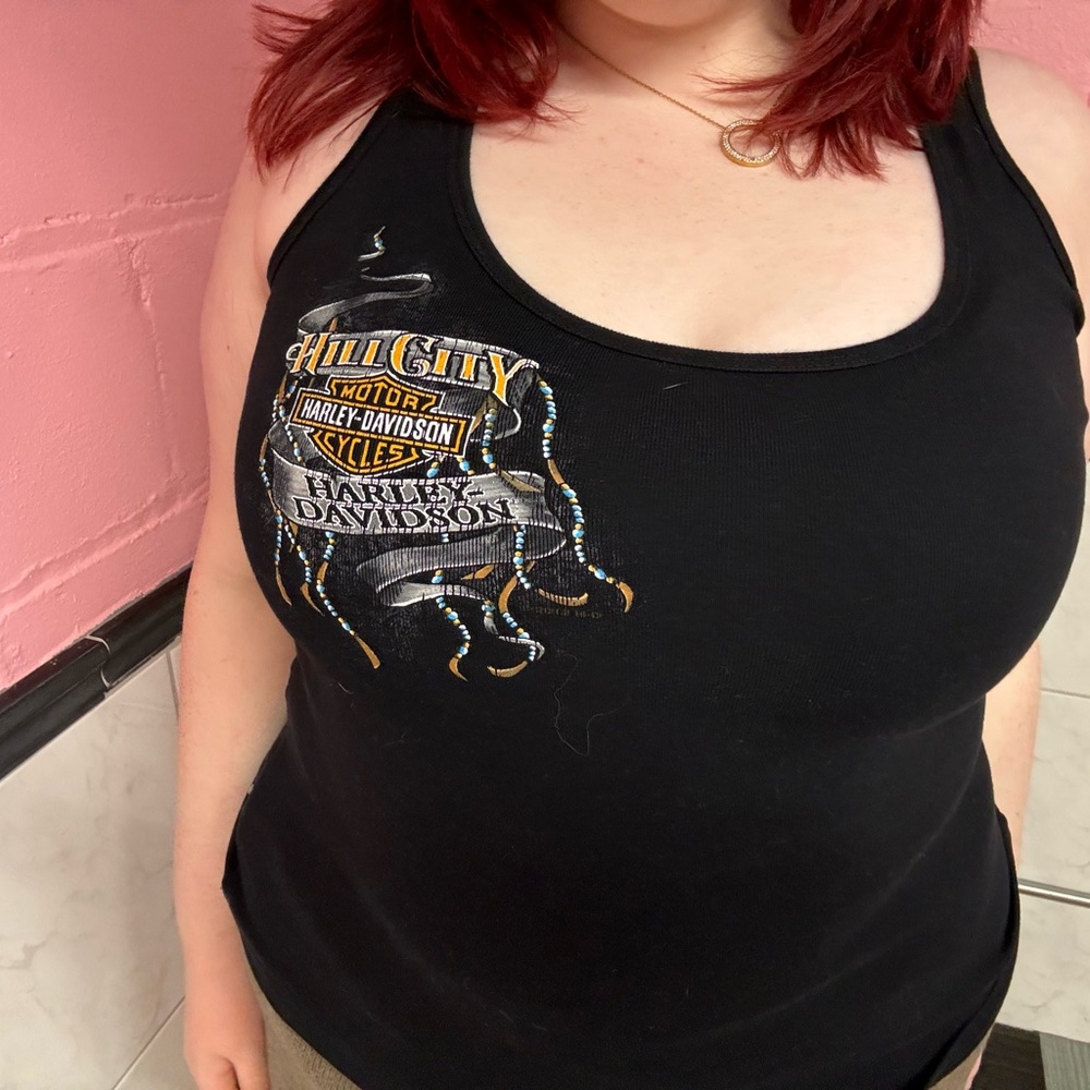 Harley Davidson black tank top